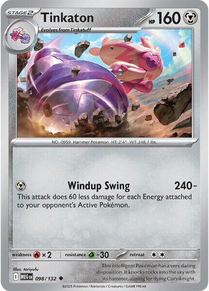 Mega Evolution Tinkaton Pokémon card